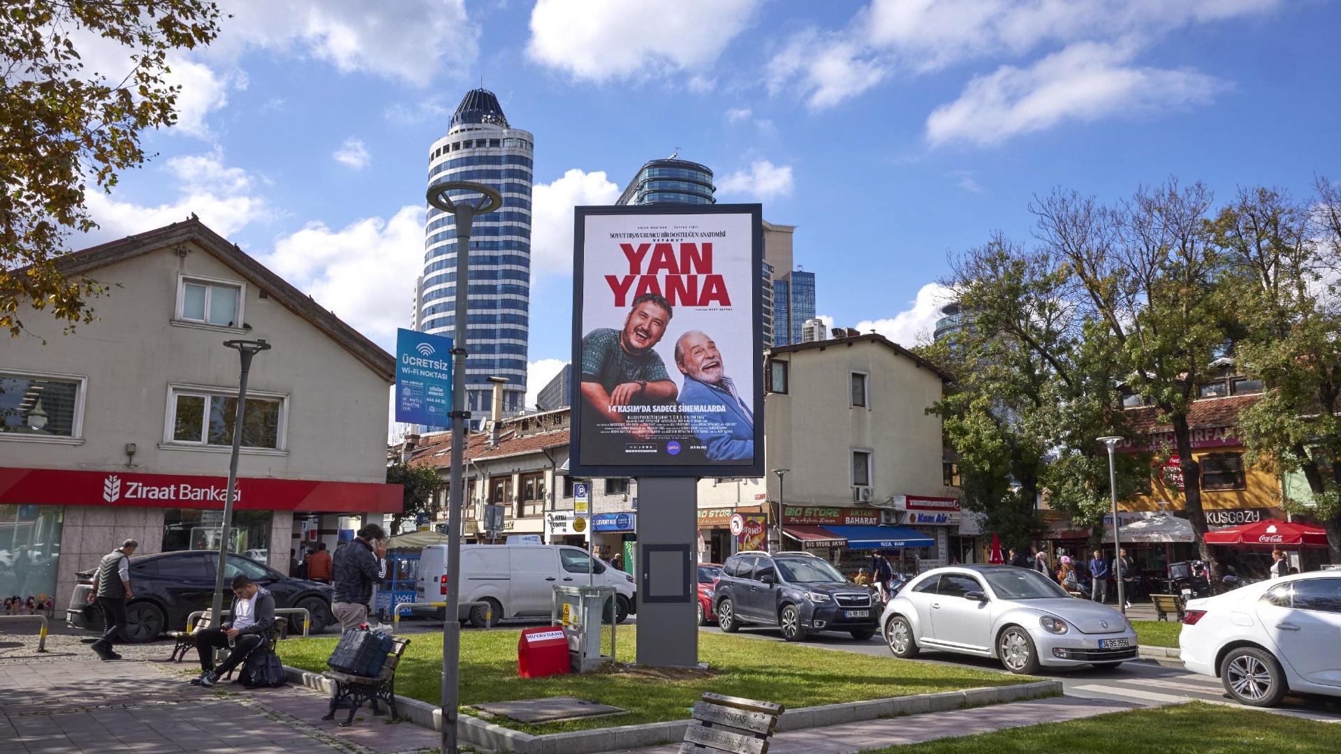 Rubicon İstanbul Beşiktaş Dijital OOH Network advertising view 8