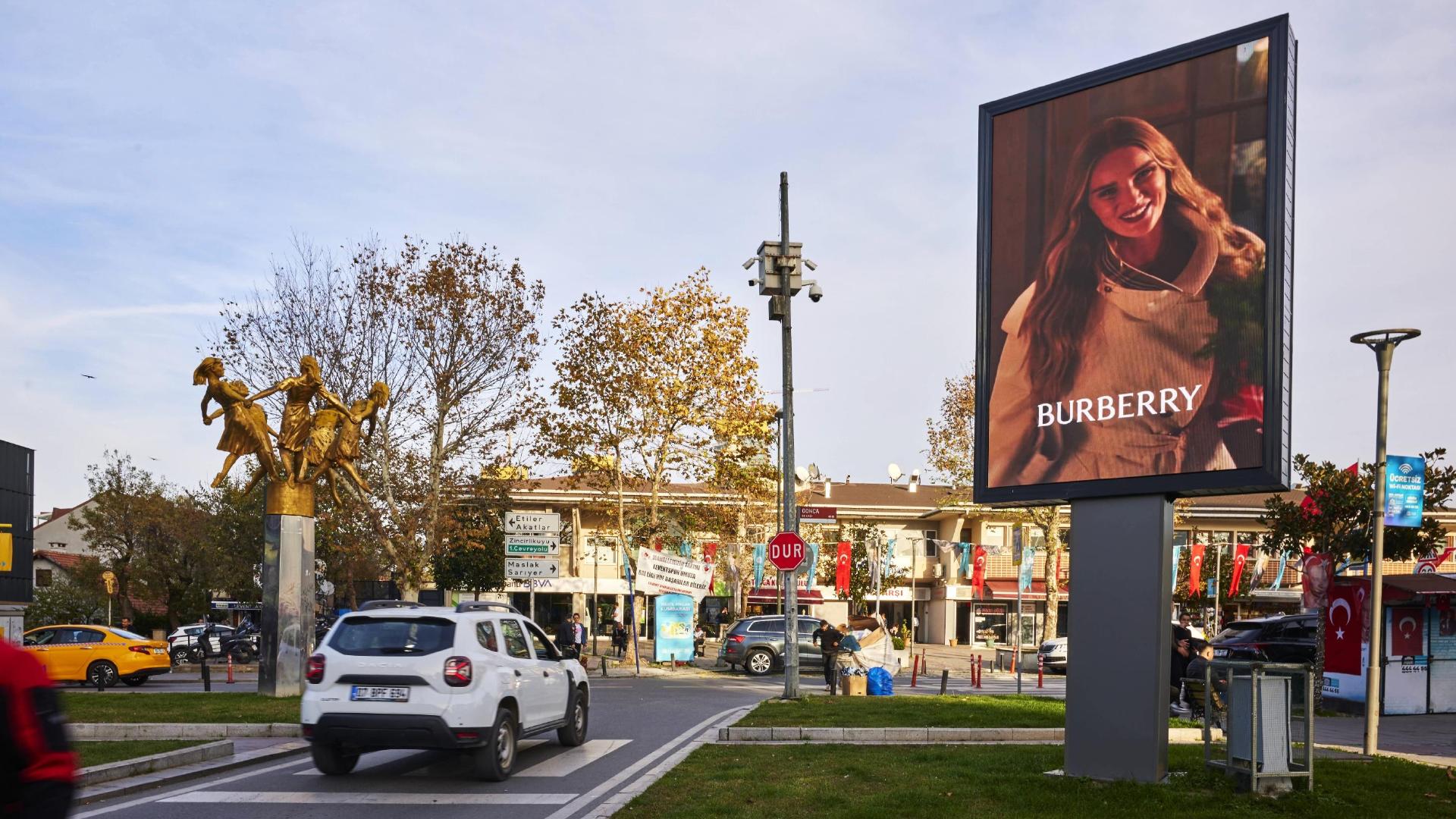 Rubicon İstanbul Beşiktaş Dijital OOH Network advertising view 16