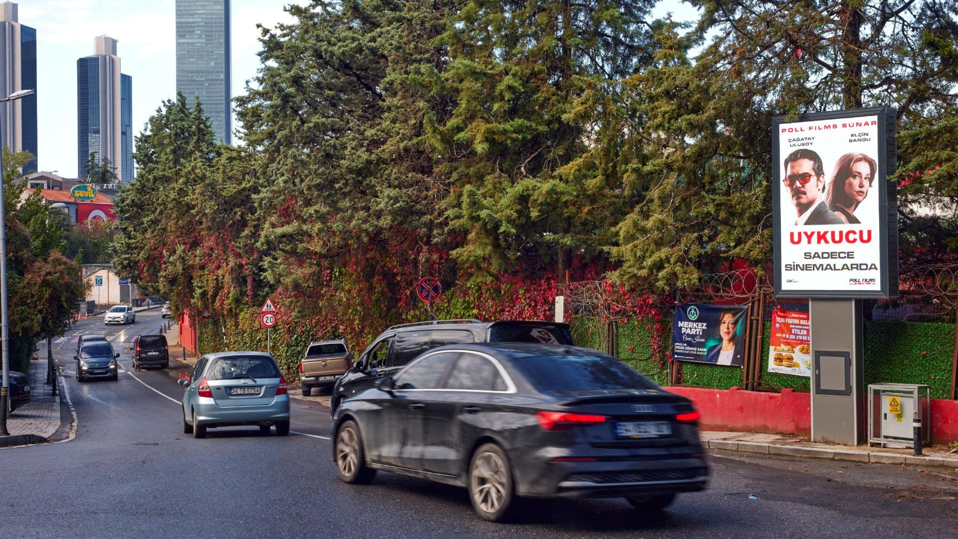 Rubicon İstanbul Beşiktaş Dijital OOH Network advertising view 18